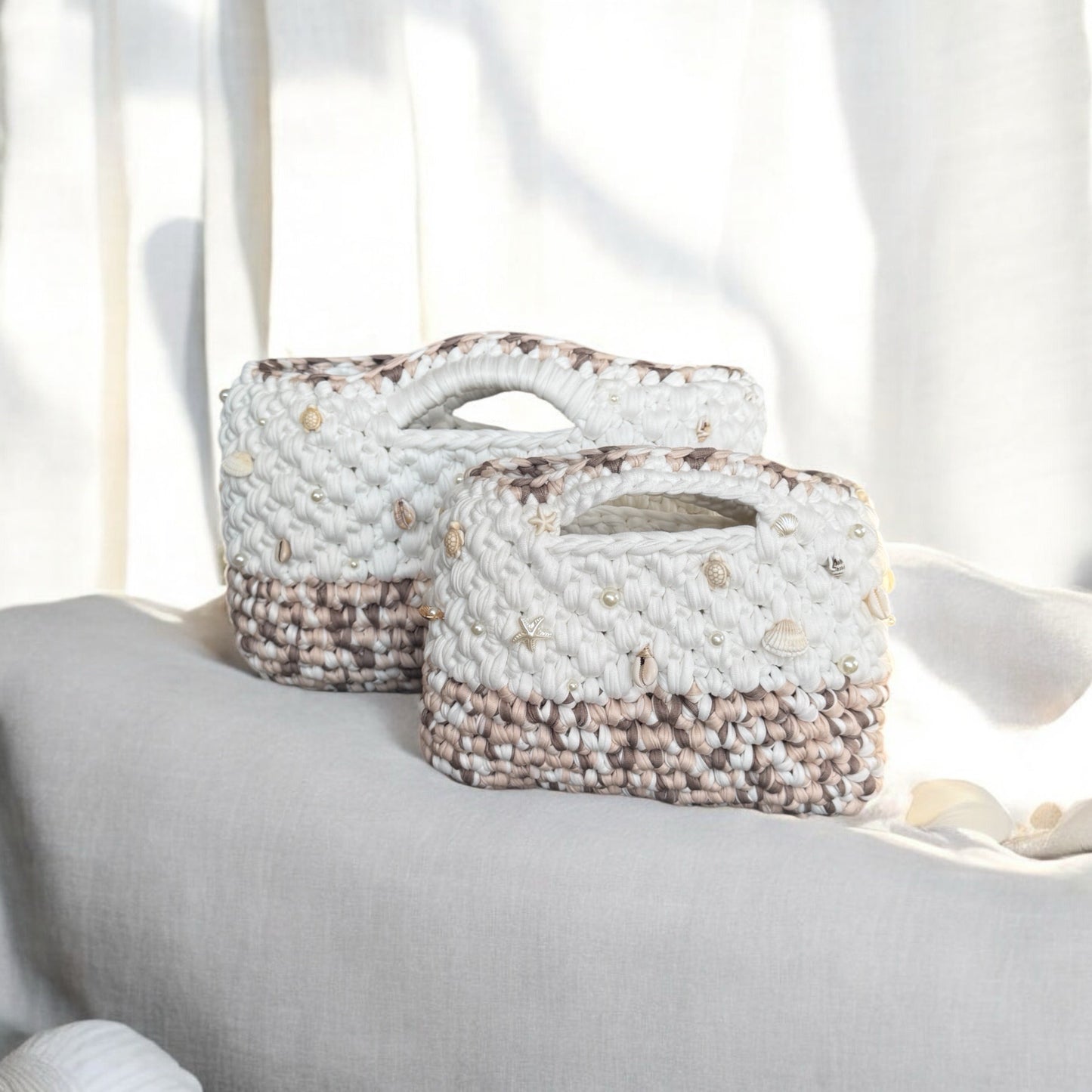 Ocean Echoes Tote -small