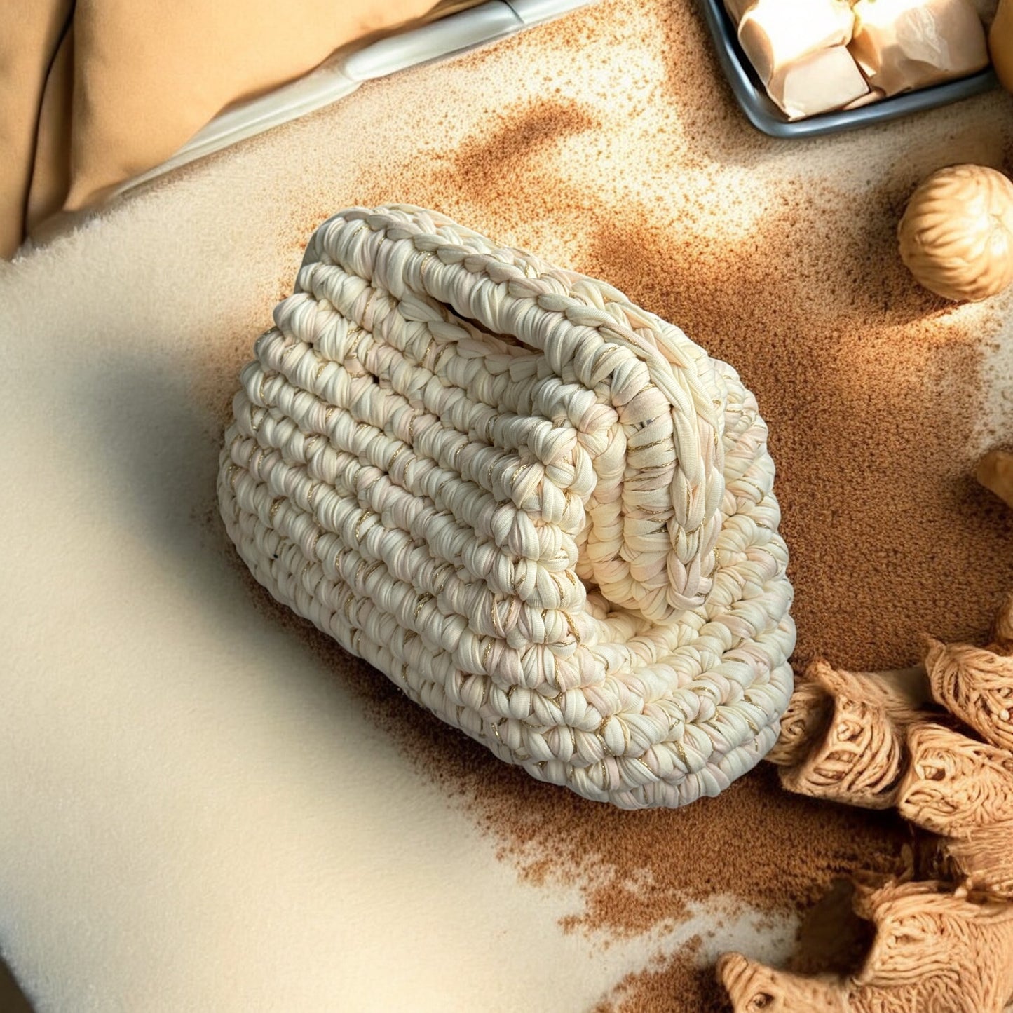 Frosted Vanilla Clutch